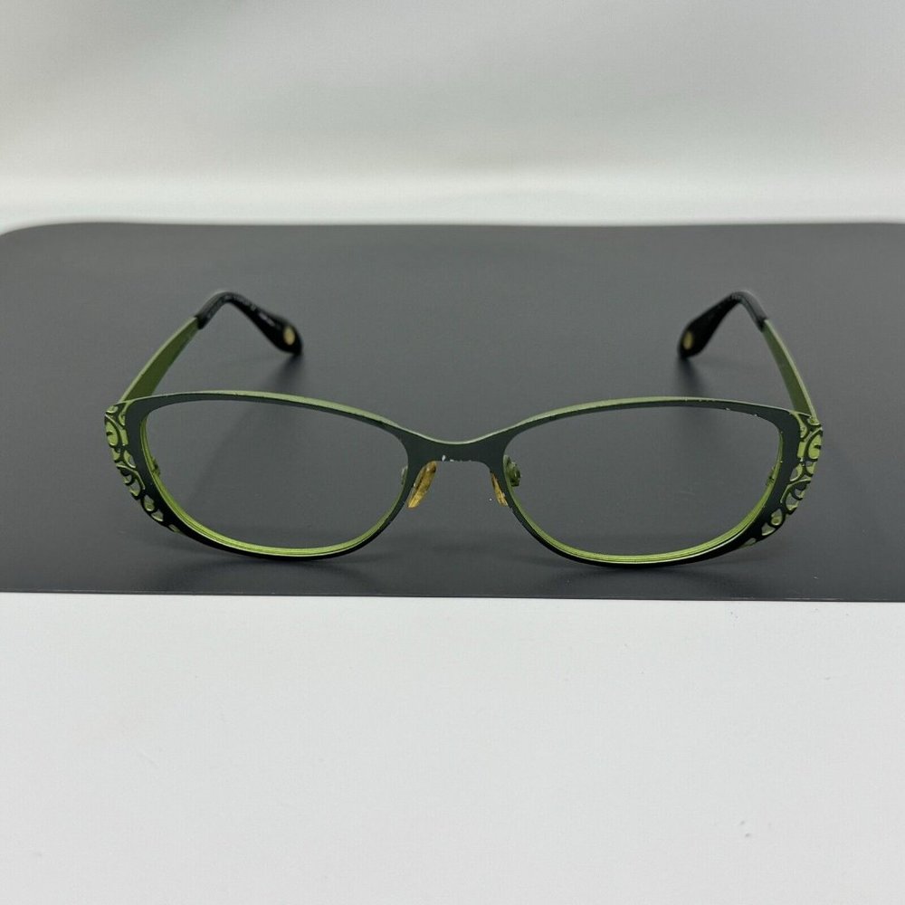 FYSH 3509 845 Emerald Green Eyeglass Frames 52 [] 17 -140